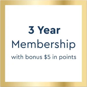 3 Year Membership